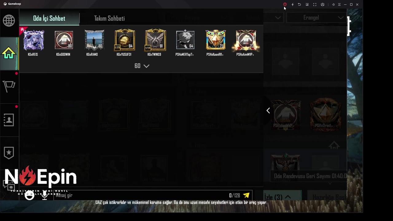 KG ORGANİZATİON LİGİ 2.GÜN  WLD TEAM SULPO GAME  !