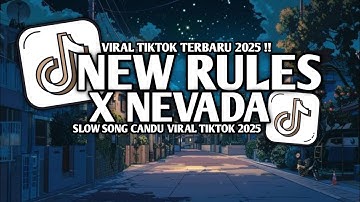 DJ NEW RULES X NEVADA SLOW SONG CANDU KANE VIRAL TIKTOK TERBARU 