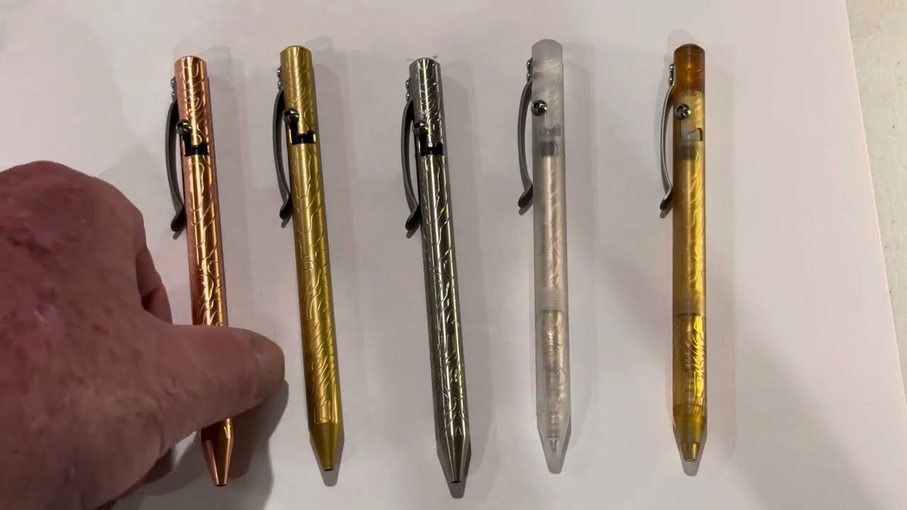 Copper - MaxMadCo Design - Bolt Action Pen - GEN 2 – CountyComm