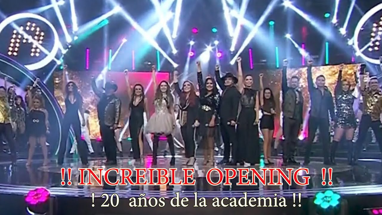 ! INCREIBLE OPENING 20 años de la academia !!