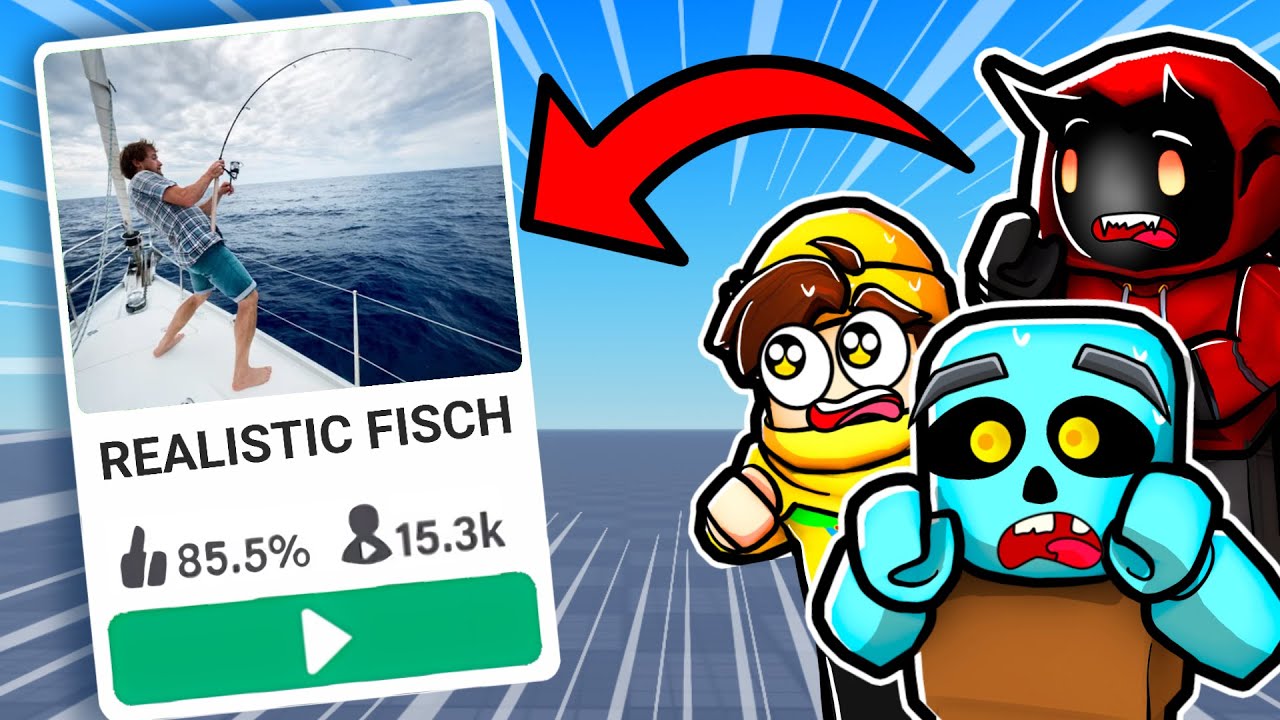 I Played FAKE Roblox Fisch In ROBLOX...