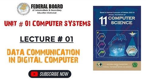 Data representation in digital computer | Computer NBF new edition 2024 | unit # 01 computer systems