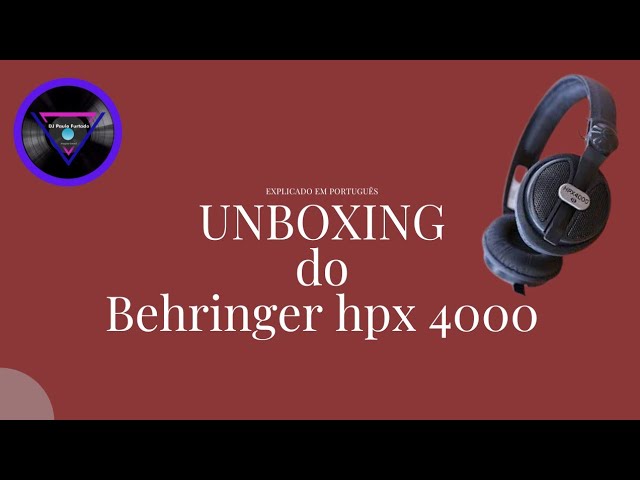 BEHRINGER HPX4000 (Unboxing-Review) - YouTube