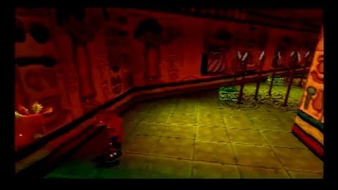 Crash Bandicoot Warped: Bug Lite death route green platform skip