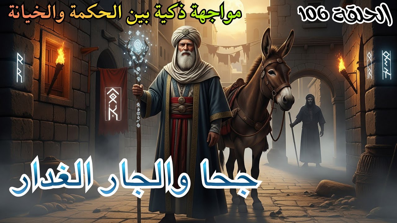 جحا والجار الغدار | مغامرة الحكمة والمكر والخيانة في أزقة المدينة القديمة بين الفخاخ والأسرار!