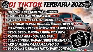DJ TIKTOK TERBARU 2025 SLOW BASS 🎵DJ HILANG HANYA SEBENTAR🎵 DJ KAU BUAT KU MENANGIS PILU🎵