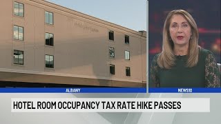 Hotel room occupancy tax rate hike passes