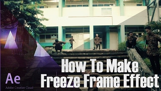 Tutorial After Effect : Tutorial Freeze Frame Effect