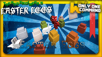 Minecraft Easter Eggs with only one command block