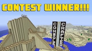 Minecraft ROLLER COASTER WINNER!!!! [New Winter Build] @GOTitGaming
