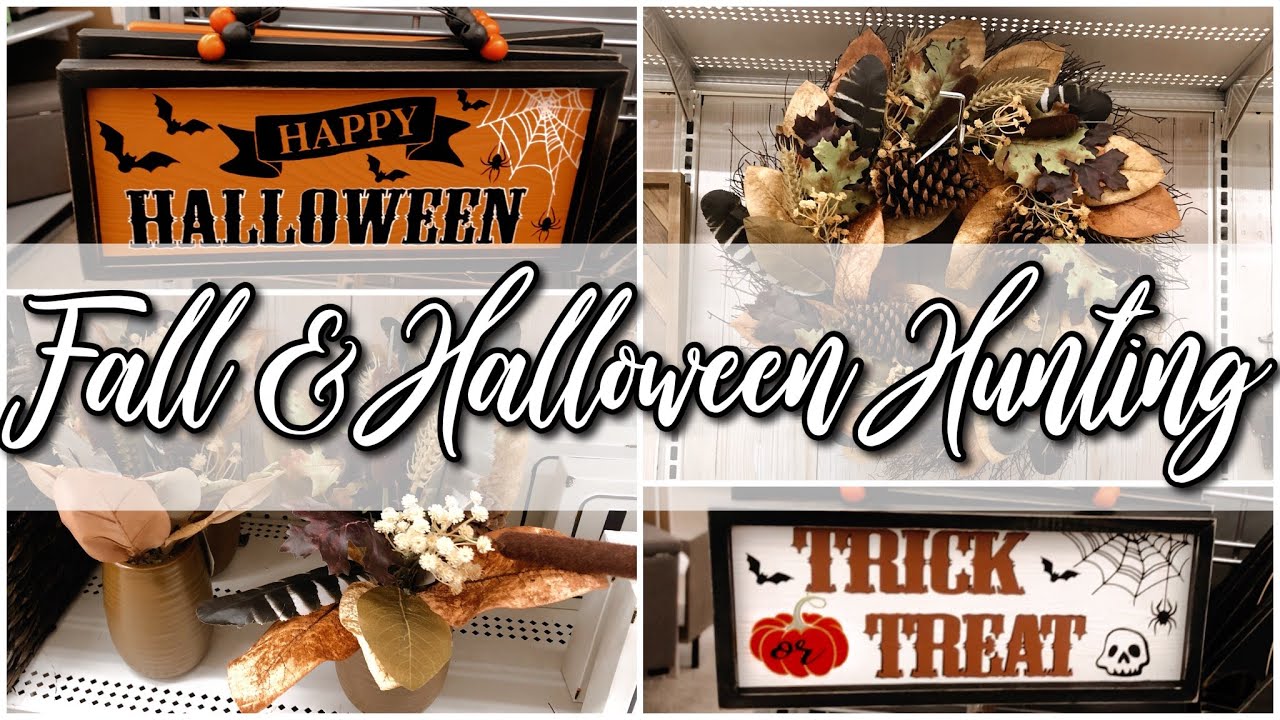 Fall & Halloween Decor Michaels & Gabes Shop with me 2021! YouTube