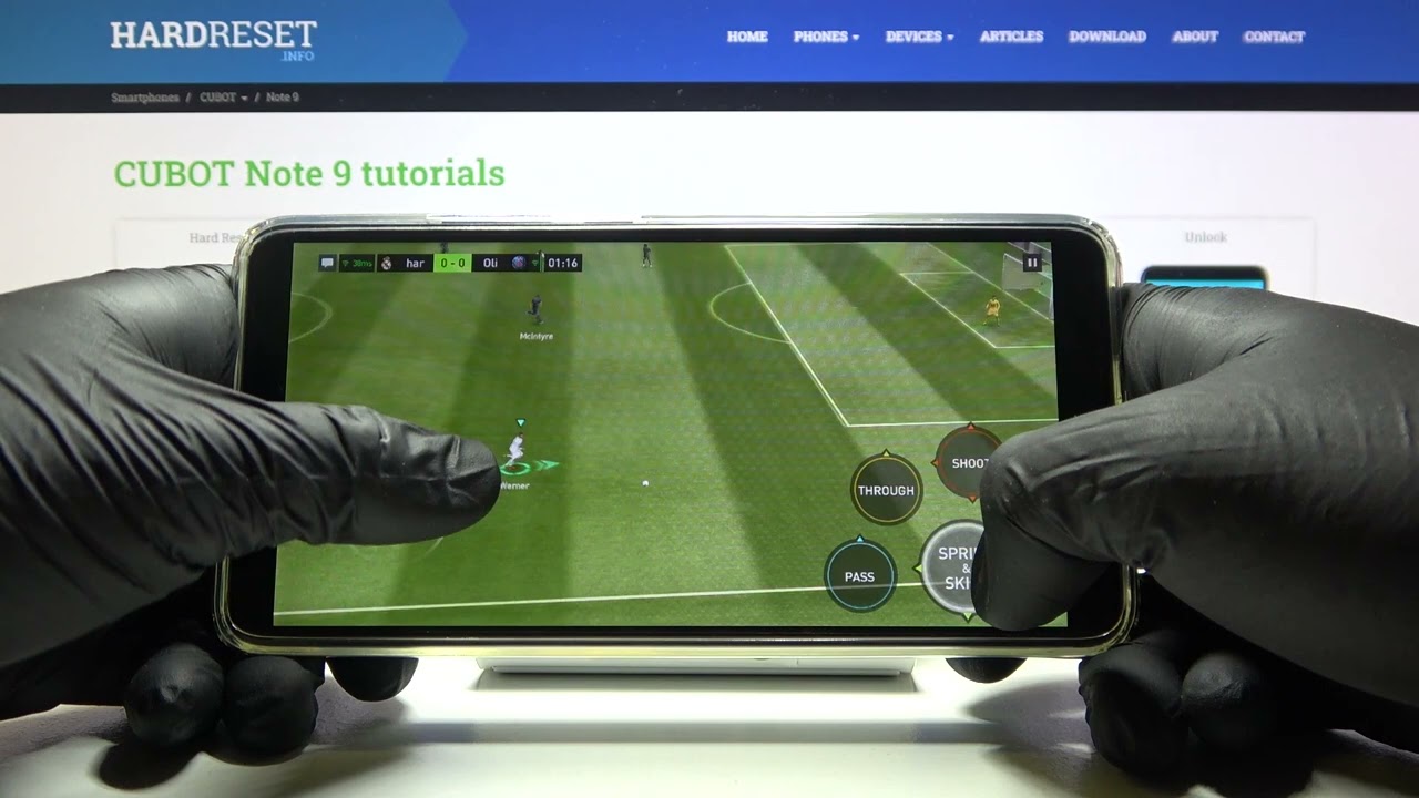 CUBOT Note 9 - FIFA Mobile 22 | Gaming TEST | 3GB RAM | Budget $100 Phone vs GAMES