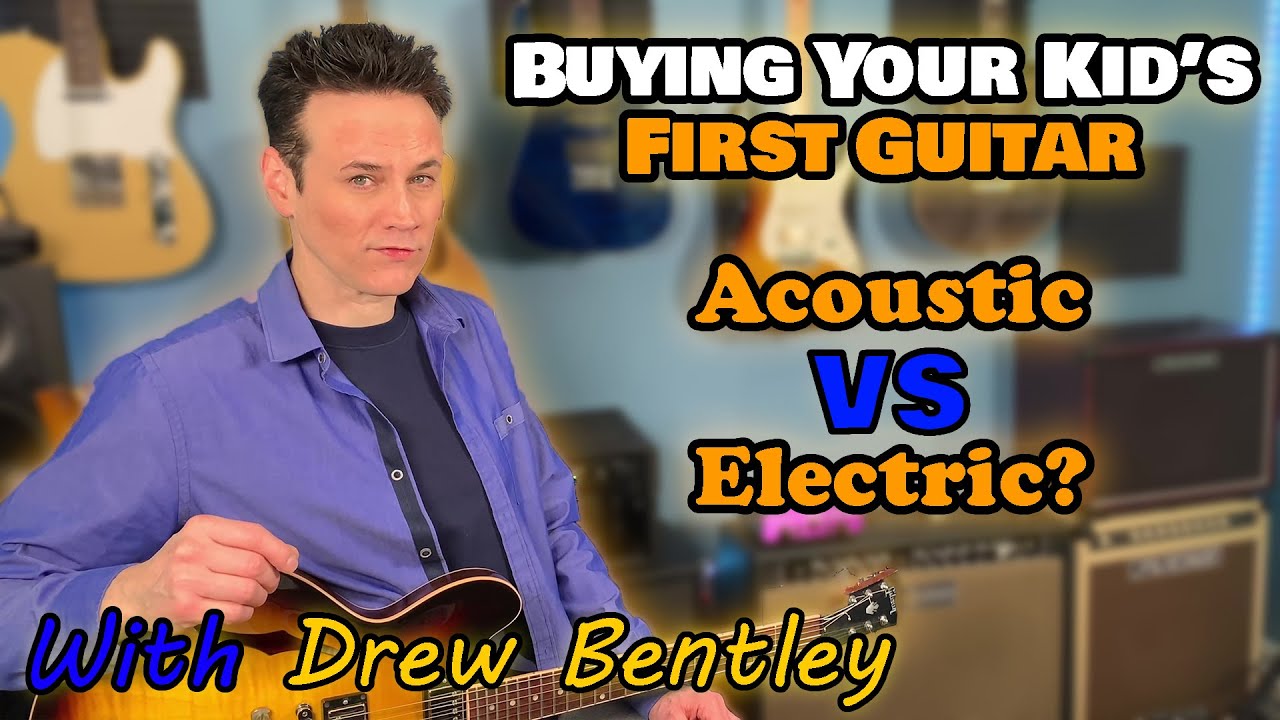 ACOUSTIC vs. ELECTRIC For My Child's First Guitar?