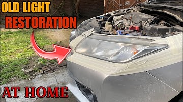 Clean & Restore Headlight at home within Rs.200 | Detail-It-Yourself Series (D.I.Y)