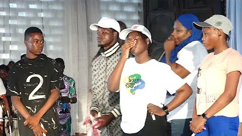 MURPHY AFOLABI CHILDREN COULD NOT HOLD THEIR BACK TEARS AT HIS ARTIST NIGHT MEMORIAL