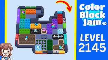 Color Block Jam Level 1238 (2145) Solution Walkthrough