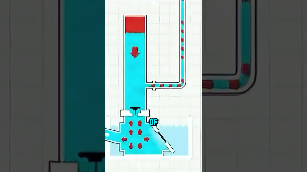 The inventor of the hydraulic ram pump is truly a genius#shorts #v