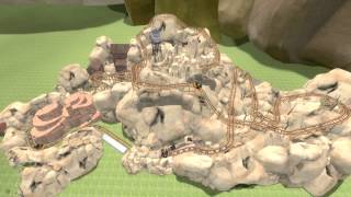 Thunder Mesa - Themed Gmod Roller Coaster