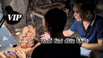 Không thể bỏ qua - 2 bức tượng gỗ Sưa Quảng Bình đỉnh cao điêu khắc