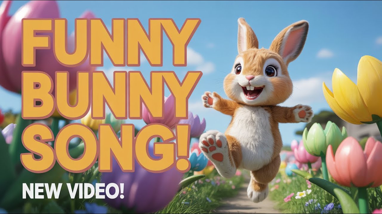 Bunny Weather Song | Learn Sunny and Rainy Days with Funny Rabbit Kids Music for Toddlers