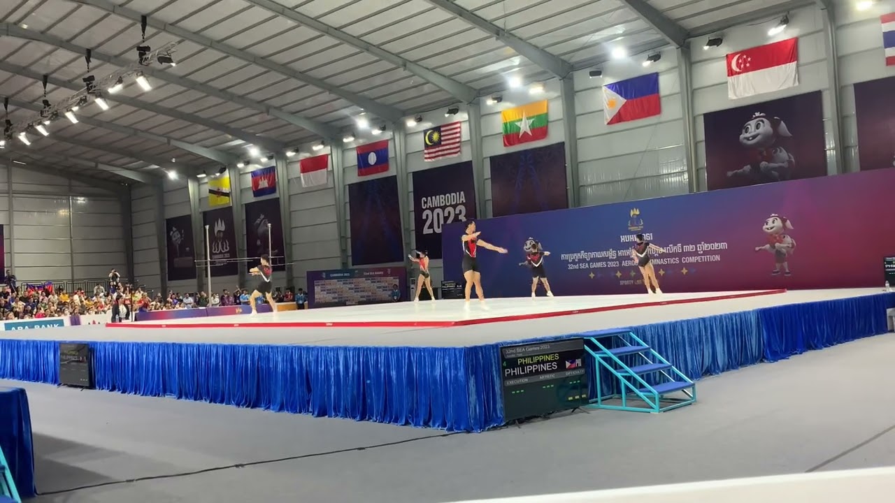 SEA Games 2023 Aerobic Gymnastics Group (Philippines)