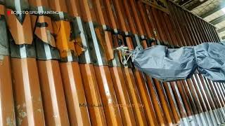 High-Speed Robotic Painting for Industrial Containers | Mahajan Automation
