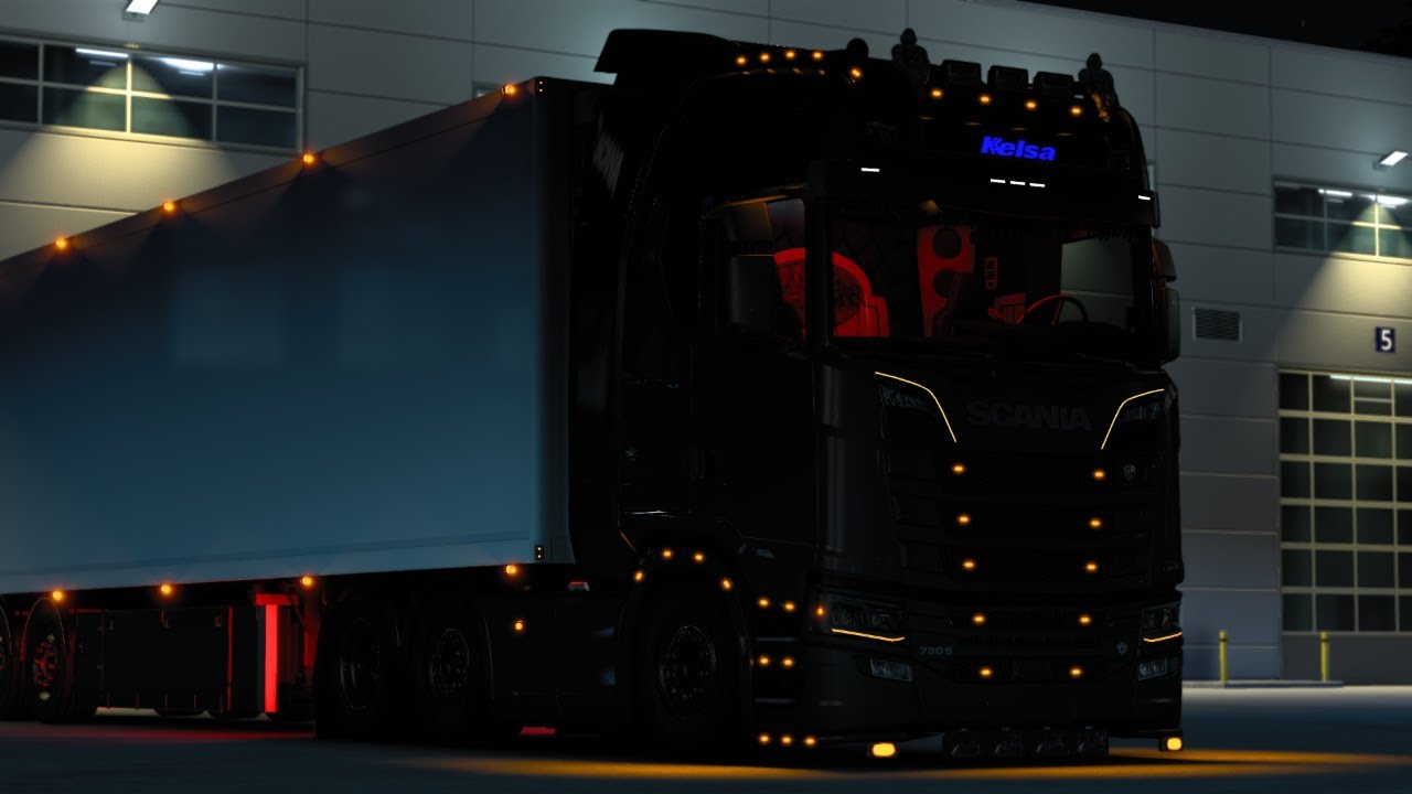 Euro Truck Simulator 2 - Mod Scania S Tuning 1.58