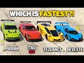 GTA 5 ONLINE - DEVESTE EIGHT VS PARIAH VS ITALI GTO VS TEZERACT (WHICH IS FASTEST?)