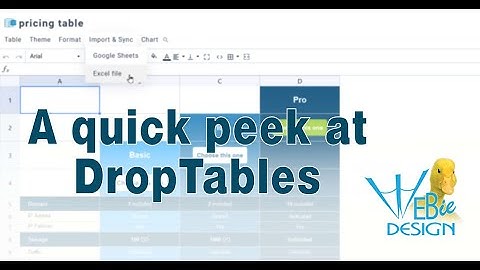 Using data features with Joomunited DropTables