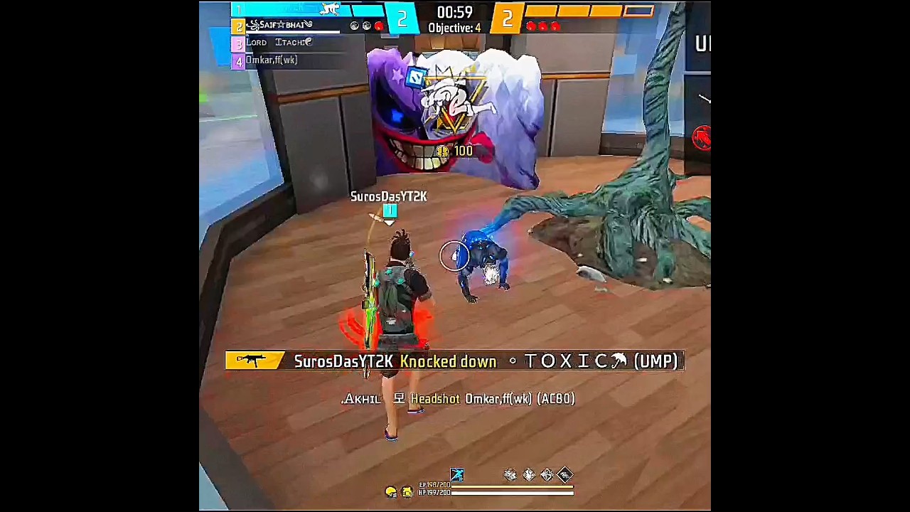 1 Vs 4 😡 In Hackers Lobby 