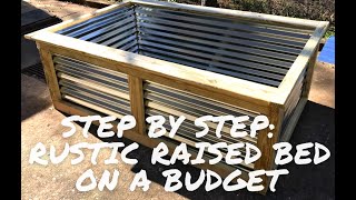 Simple, Rustic Raised Bed 'How-To' by Our Simple Story 624 views 2 years ago 9 minutes, 8 seconds