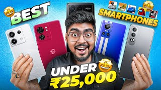 Top 5 Best GAMING Smartphone under ₹25,000 in 2024 | Best MidRange Flagship Phone Under Rs.25000