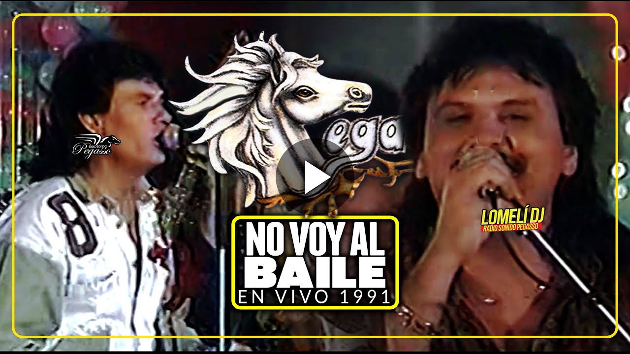No Voy Al Baile – El Pega Pega de Emilio Reyna | Pegasso (1991)