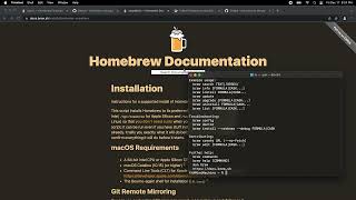 Установите Homebrew без Sudo (macOS)