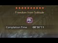 She of the Unbound, Rendered No More (DBs freestyle, no rocks, palico, or heroics)