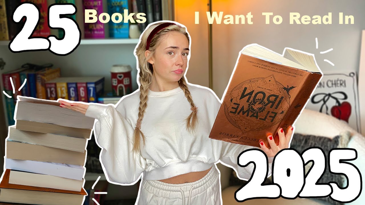 25 Books I Want To Read In 2025!🎉 *2025 TBR* - YouTube