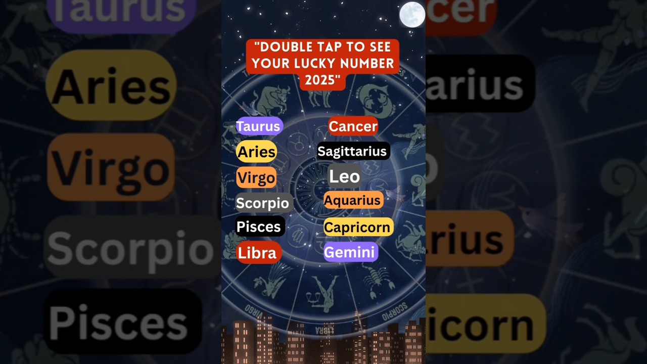 "Lucky Number in Year 2025" 