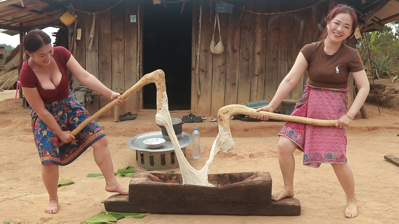 Как приготовить традиционный пирог-пиццу по-хмонгски