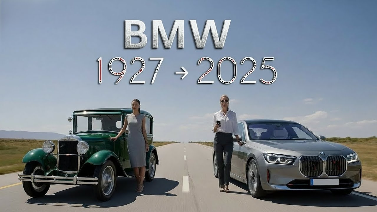 BMW Car Evolution | 1927–2025 | Nearly 100 Years of Transformation in 5 Minutes