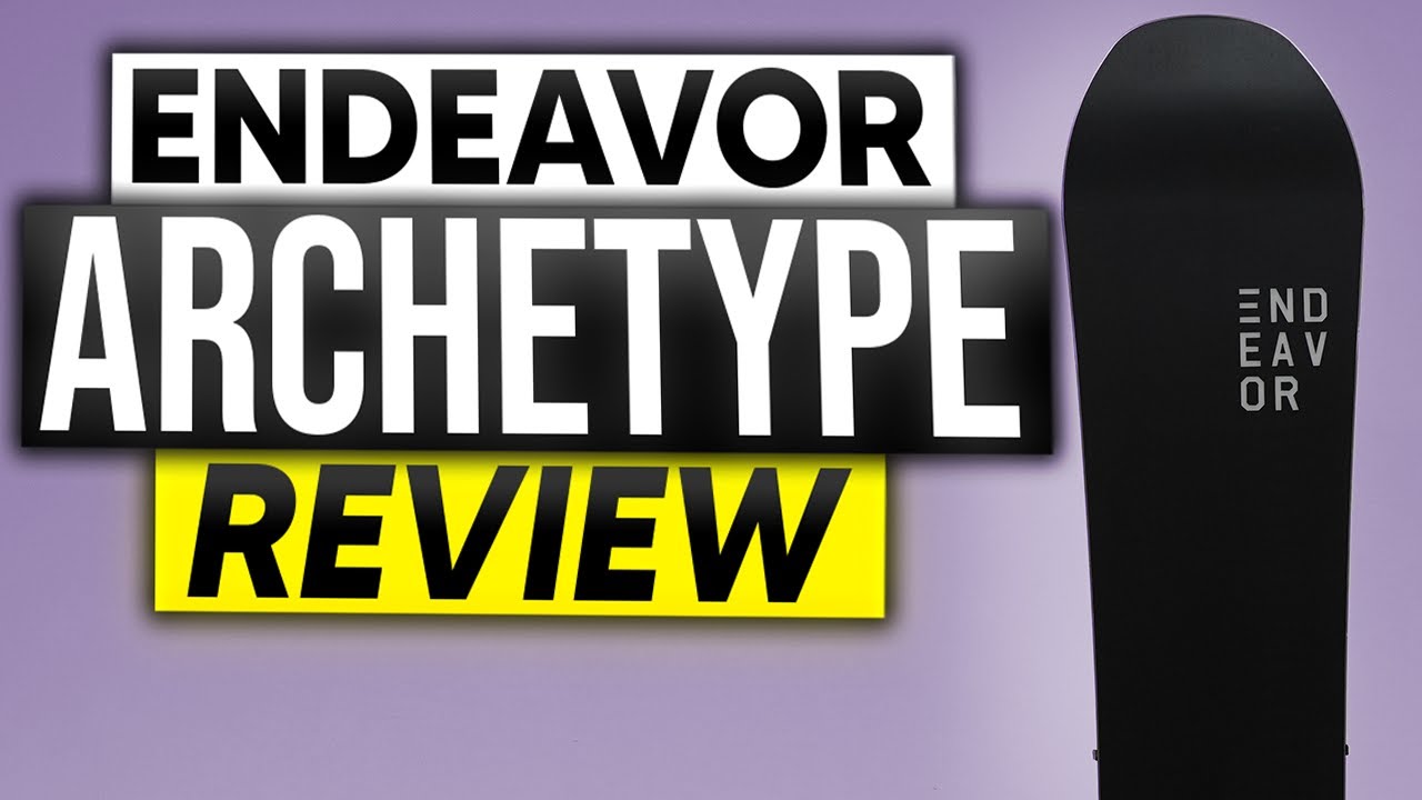 Endeavor Archetype Snowboard Review 2025 [Legacy Edition!] - YouTube
