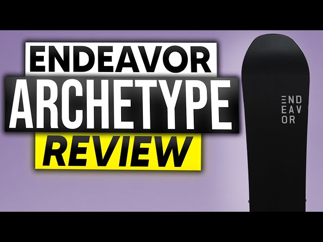 Endeavor Archetype Snowboard Review 2025 [Legacy Edition!] - YouTube