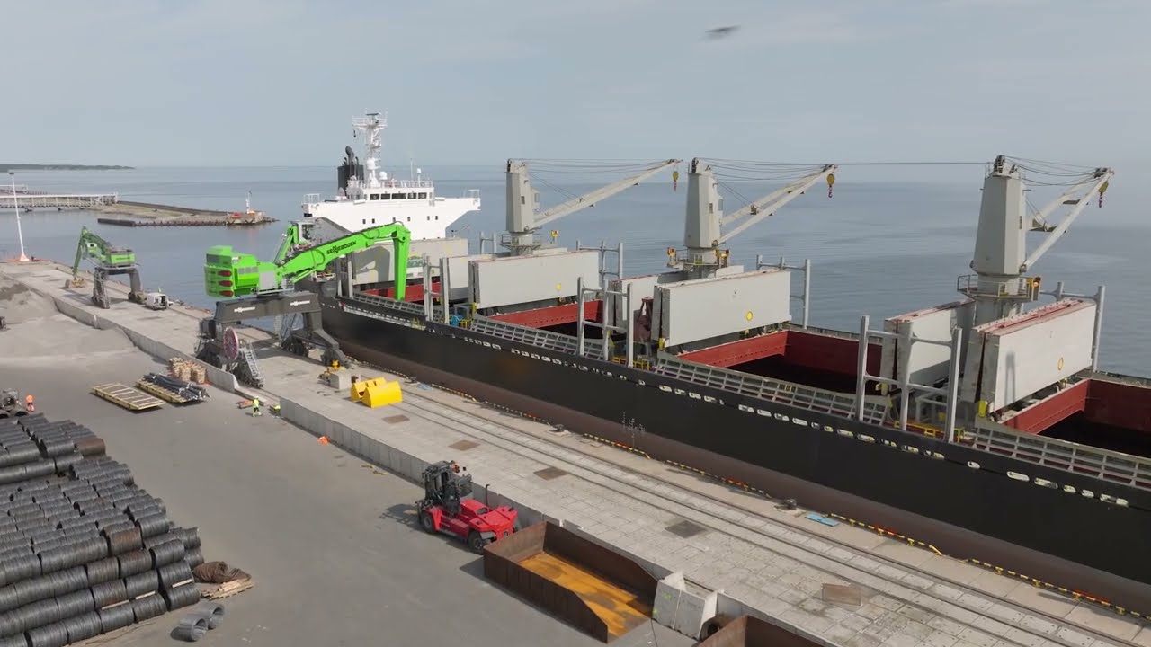 Port-Side Steel Logistics and Production | Exmet Group at Muuga Port