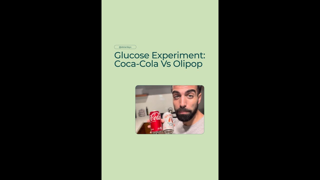Glucose Experiment: Coca-Cola vs. Olipop 