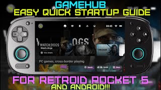 GAMEHUB Quick Startup Guide for Retroid Pocket 5 & Android!!! (PLAY PC GAMES) screenshot 3