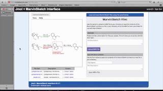 Working with MarvinSketch