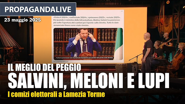Propagandalive, il meglio del peggio: Il papa, Trump e Lollobrigida