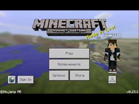 How to throw items in Minecraft PE - YouTube