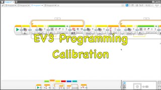 FLL 2015 Trash Trek - EV3 Programming Calibration