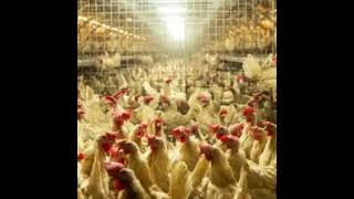 WHOLE LOT OF CHICKEN IN THE BARN