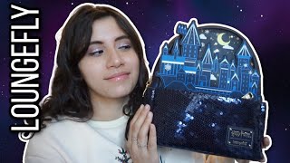 LOUNGEFLY YULE BALL Harry Potter Mini Backpack Review